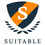Het logo van Suitable