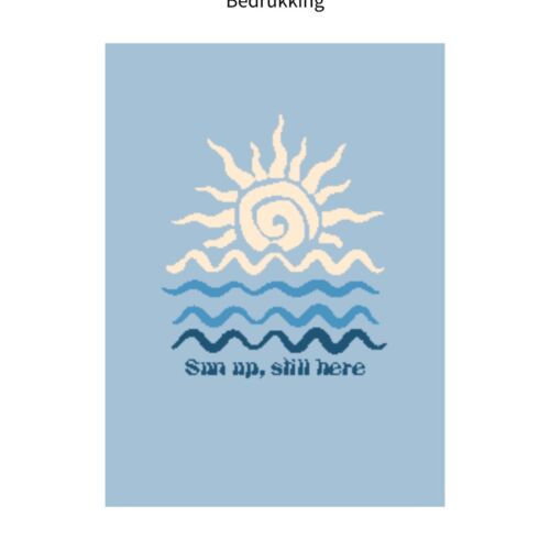 Blue Sun Bright Era Pattern