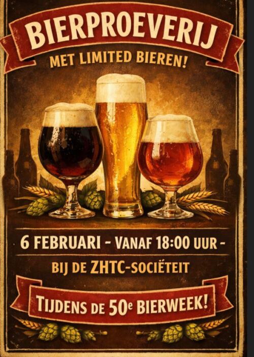 Bierproeverij 50ste bierweek
